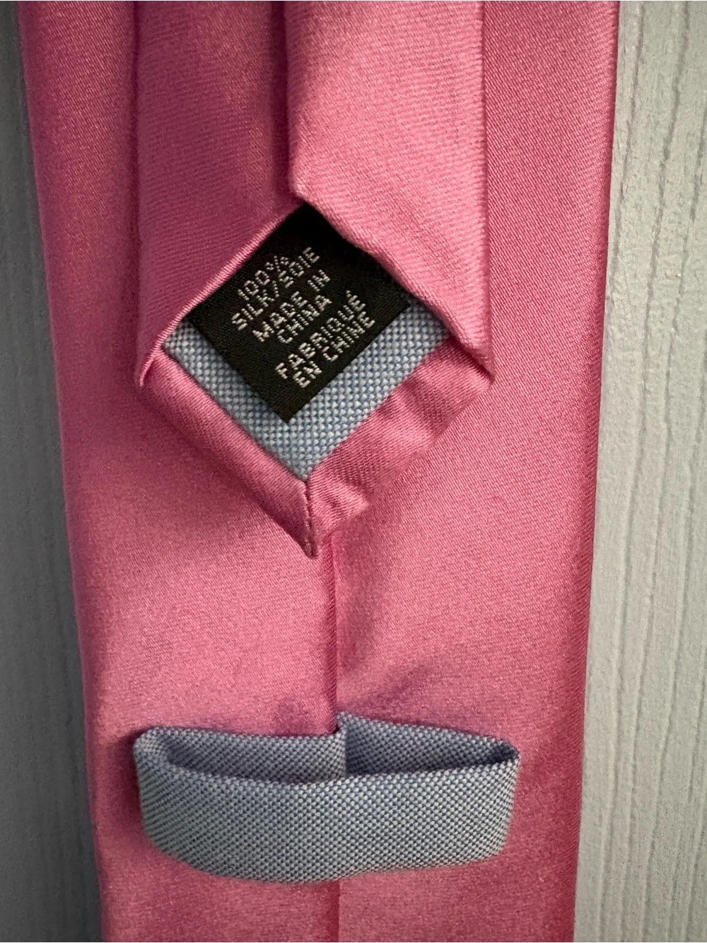 Men's Solid Pink Neck Tie